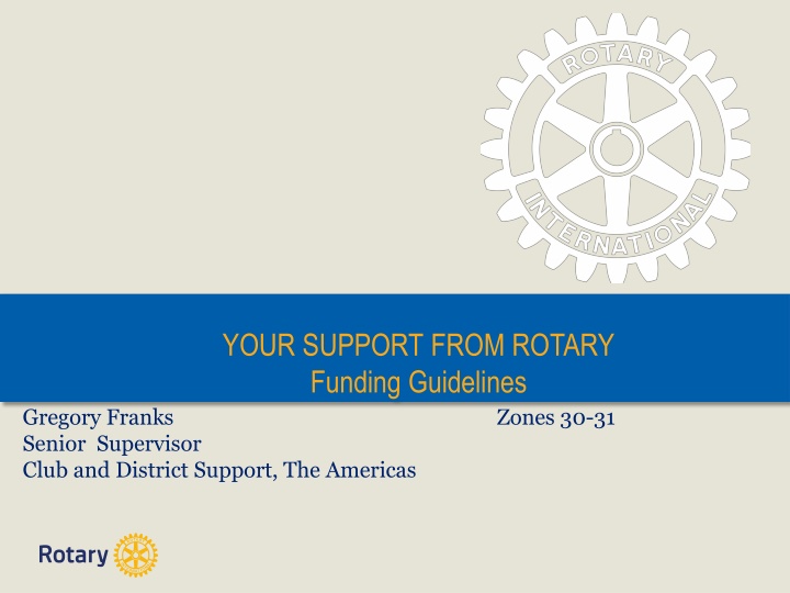 your support from rotary funding guidelines