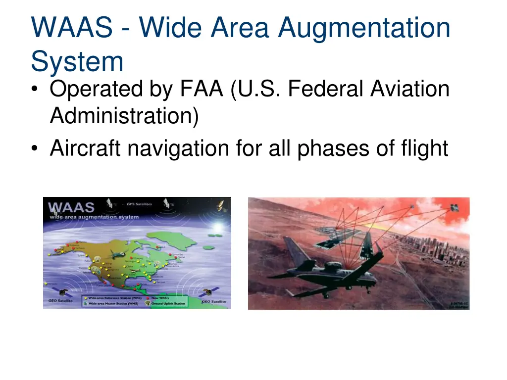 waas wide area augmentation system operated