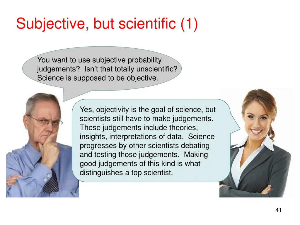 subjective but scientific 1