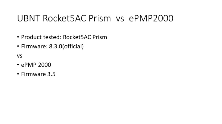 ubnt rocket5ac prism vs epmp2000