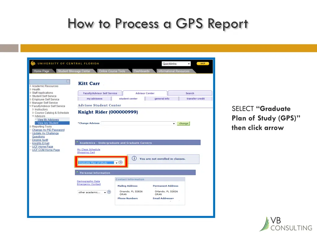 how to process a gps report 5