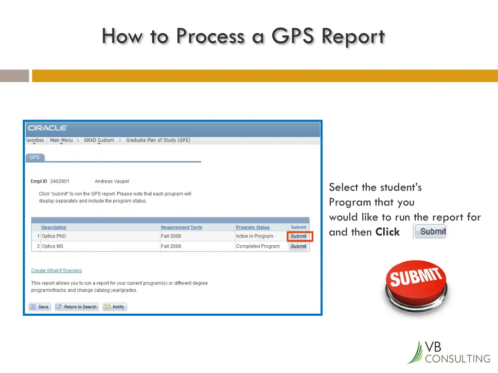 how to process a gps report 6