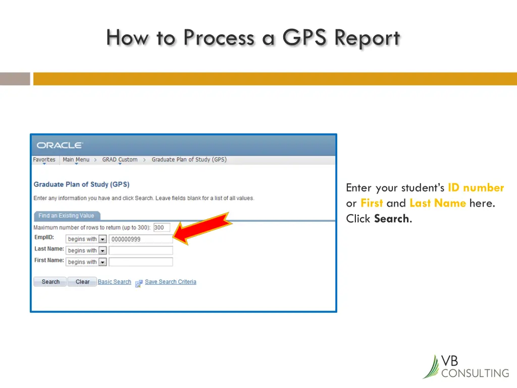 how to process a gps report 6