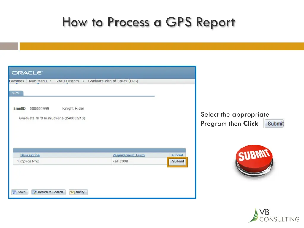 how to process a gps report 7