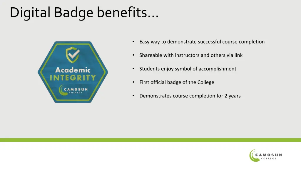 digital badge benefits