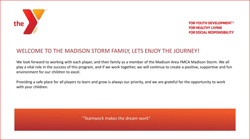 welcome to the madison storm family lets enjoy