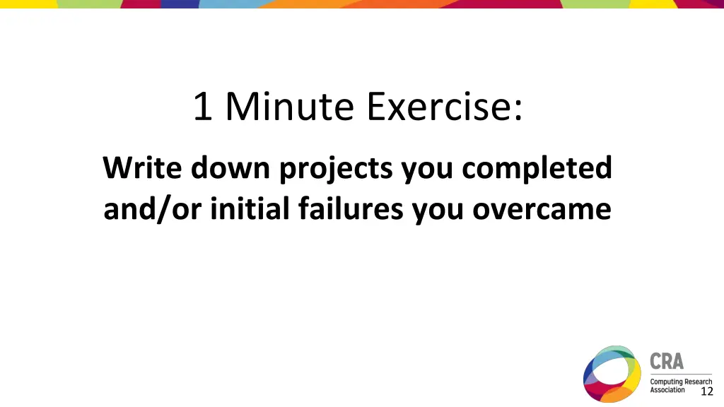 1 minute exercise 1