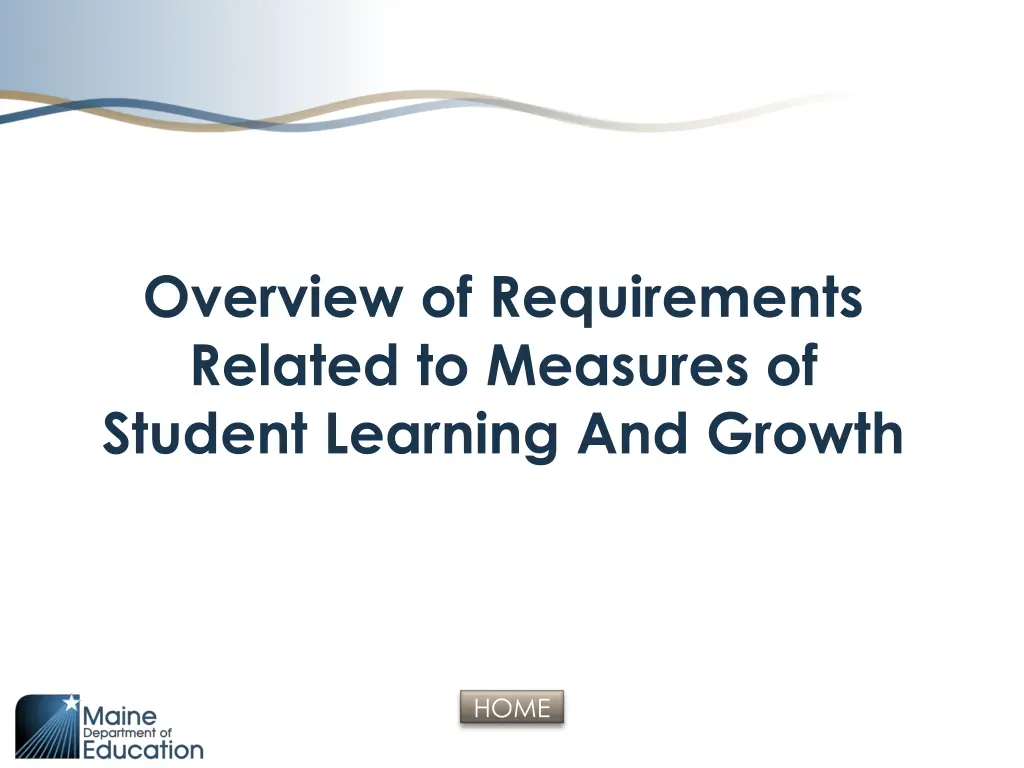 overview of requirements related to measures