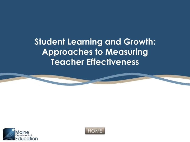 student learning and growth approaches