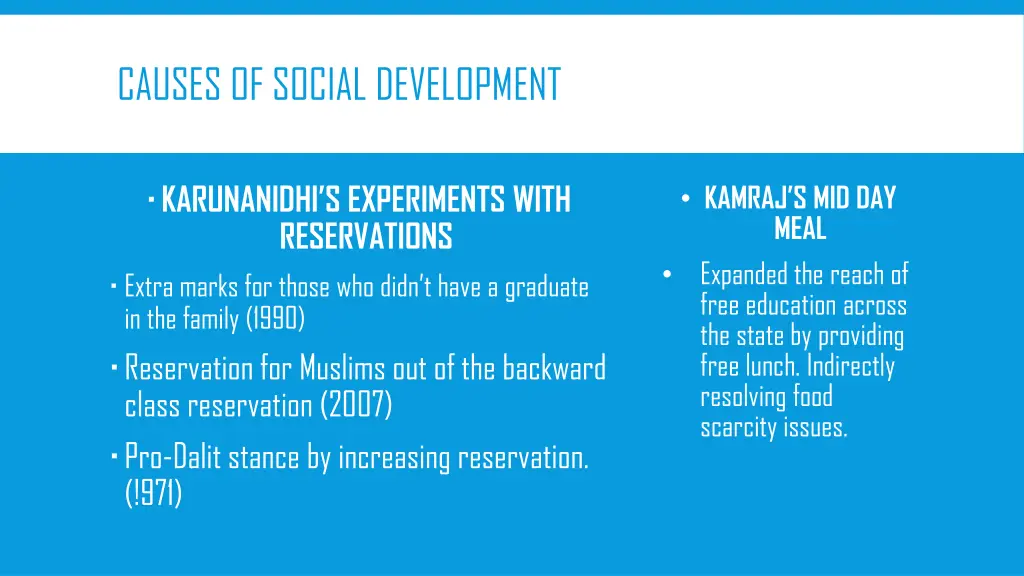 causes of social development