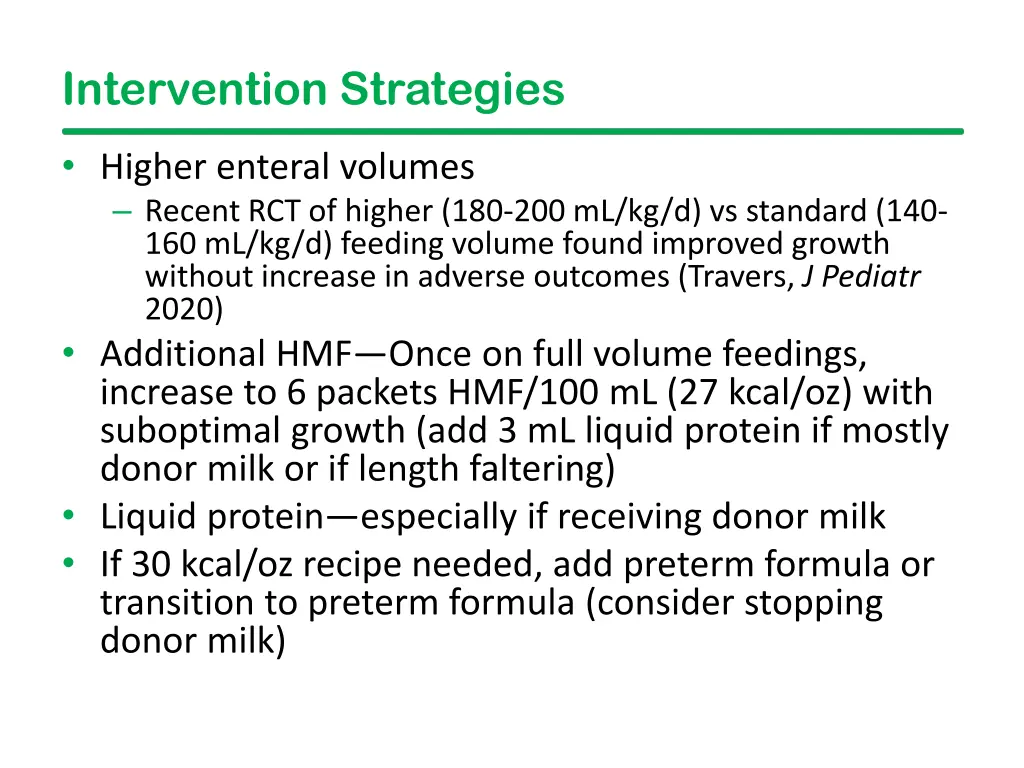 intervention strategies