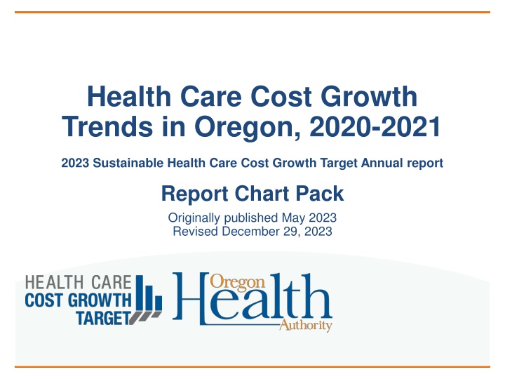 health care cost growth trends in oregon 2020 2021