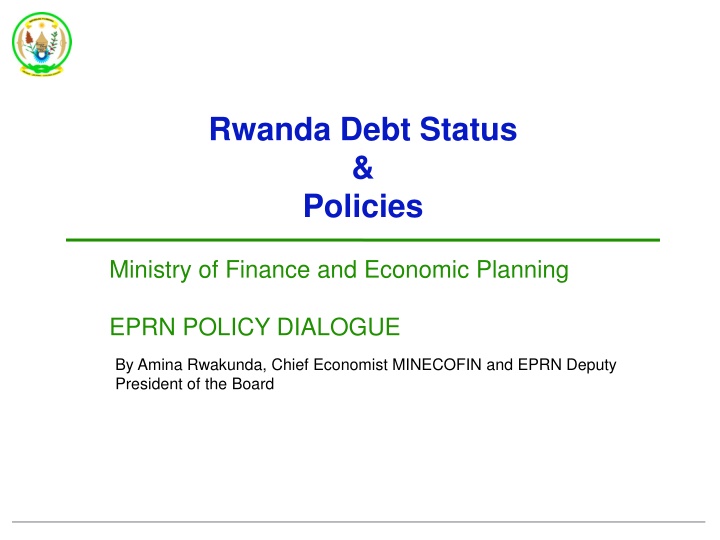 rwanda debt status policies