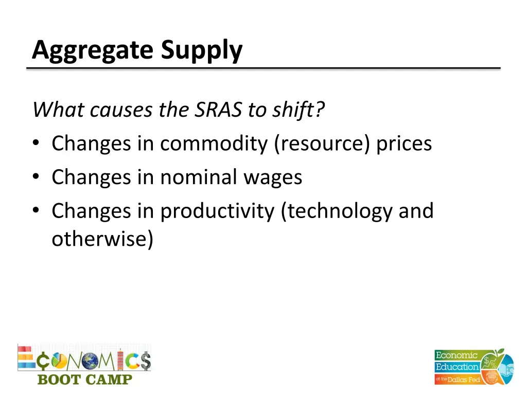 aggregate supply