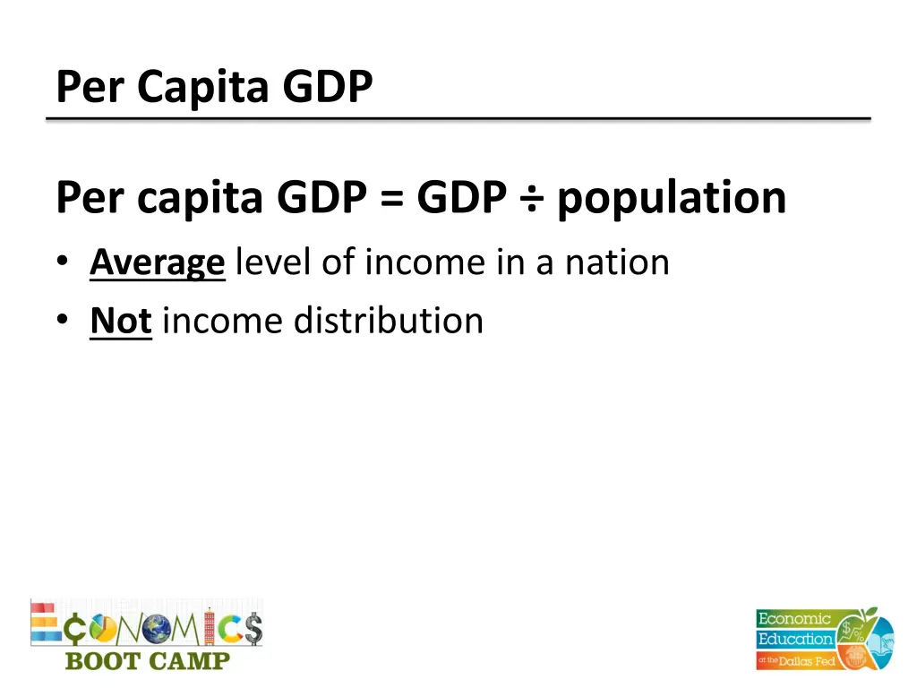 per capita gdp