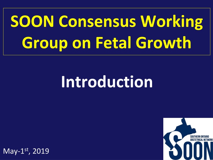 soon consensus working group on fetal growth