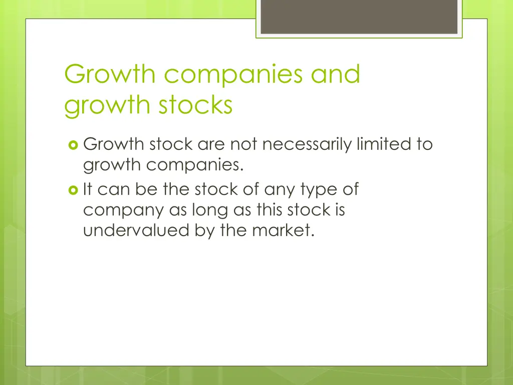 growth companies and growth stocks 3