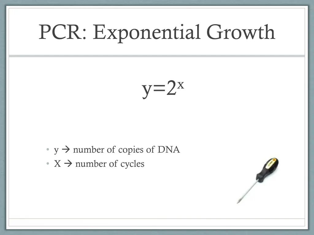 pcr exponential growth