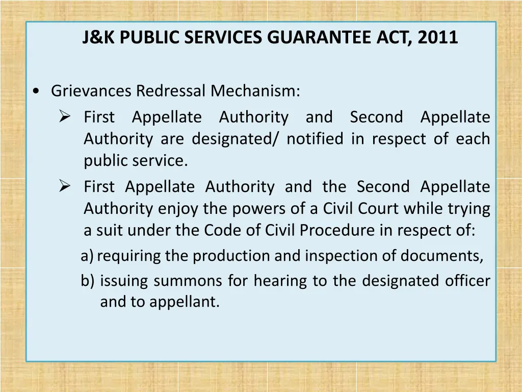 j k public services guarantee act 2011 3