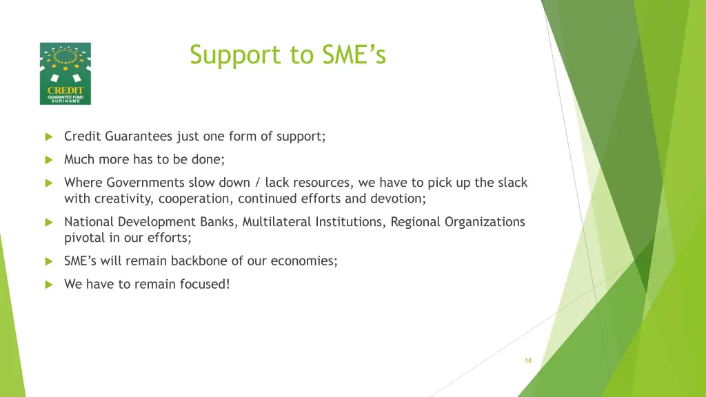 support to sme s