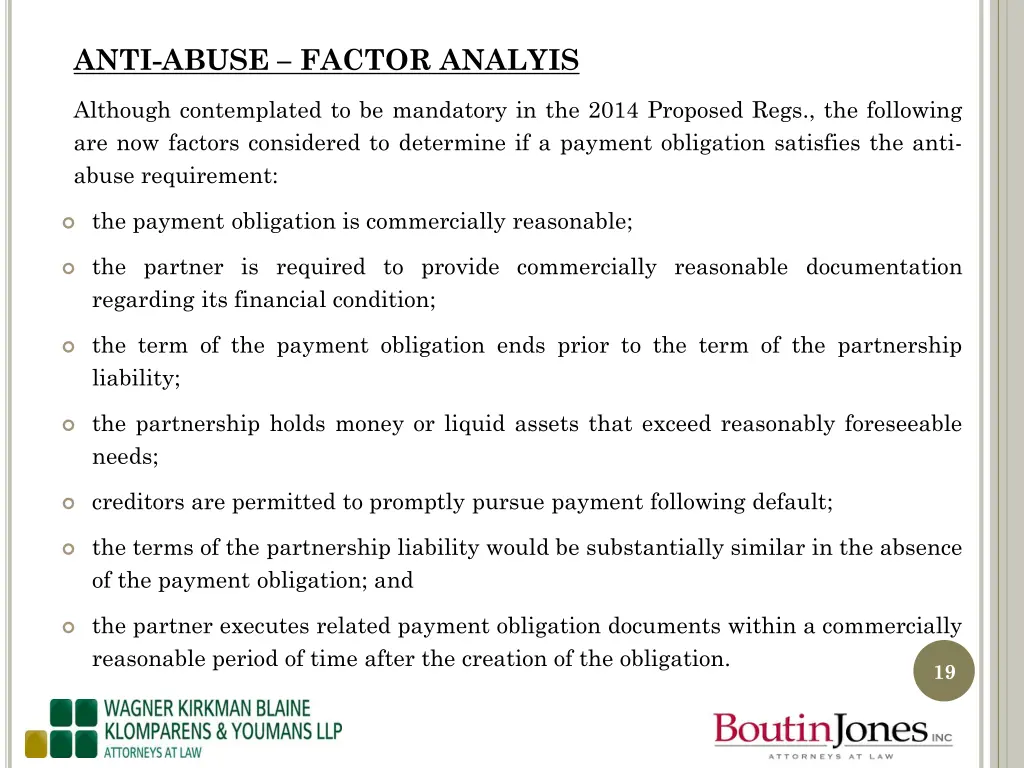 anti abuse factor analyis