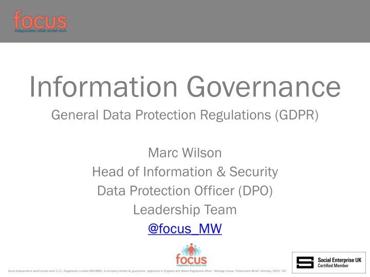 information governance general data protection