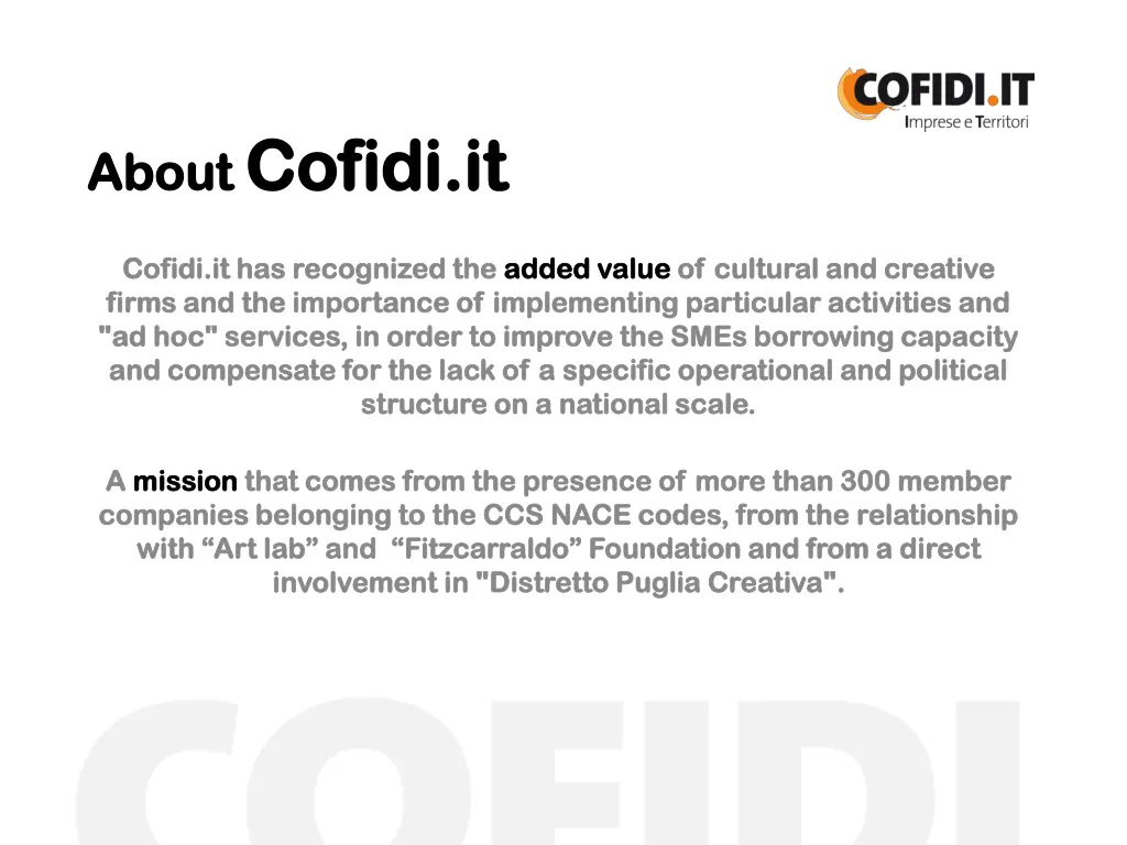 about cofidi it cofidi it 2