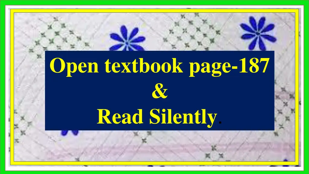 open textbook page 187 read silently