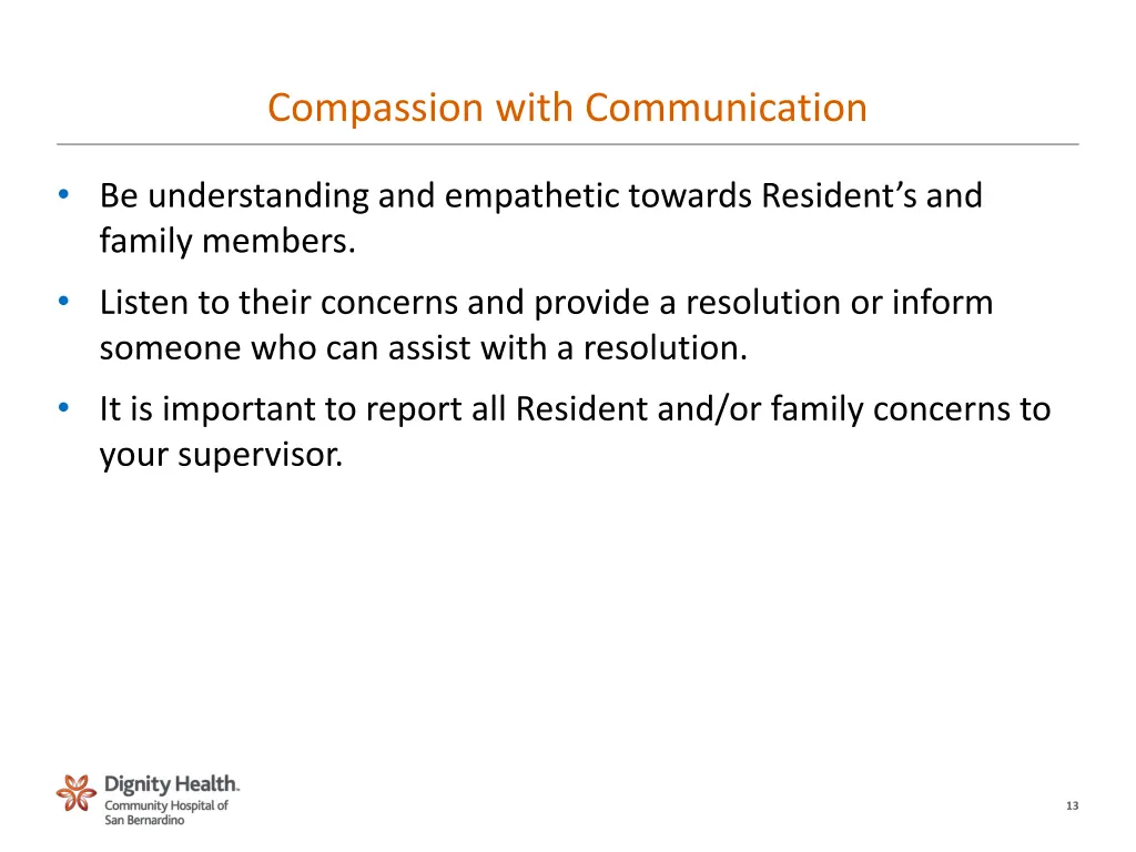 compassion with communication 1