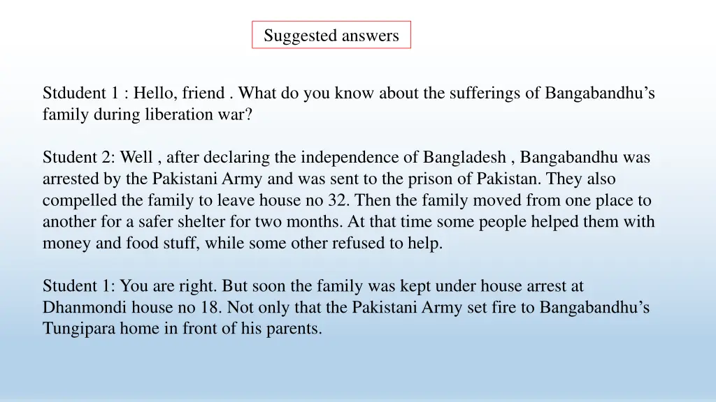 suggested answers 1