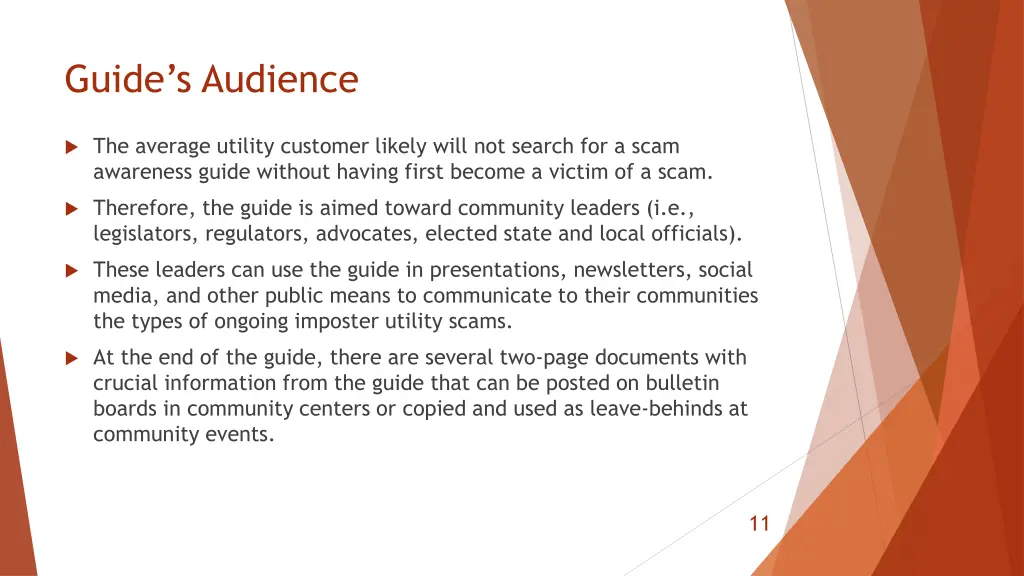 guide s audience