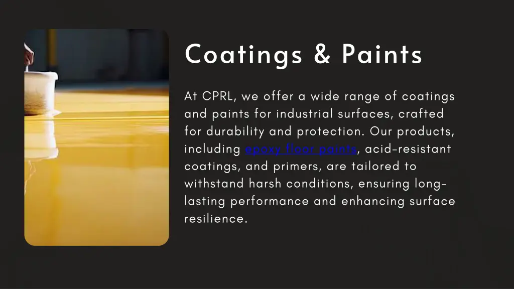 coatings paints