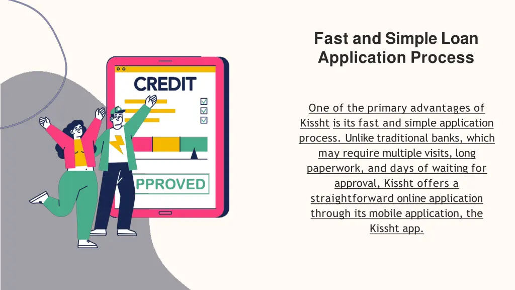 fast and simple loan application process