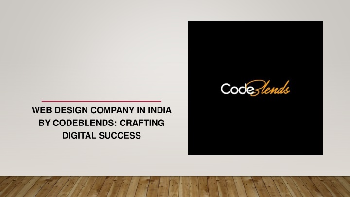 web design company in india by codeblends