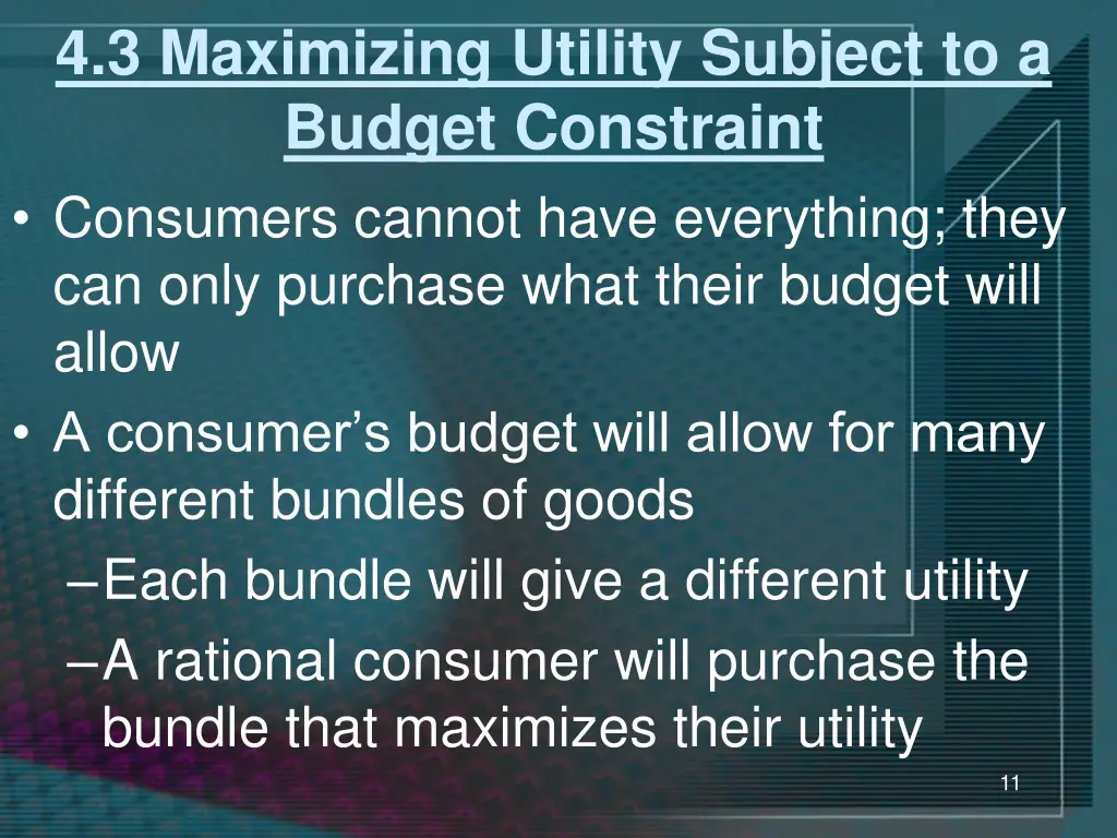 4 3 maximizing utility subject to a budget