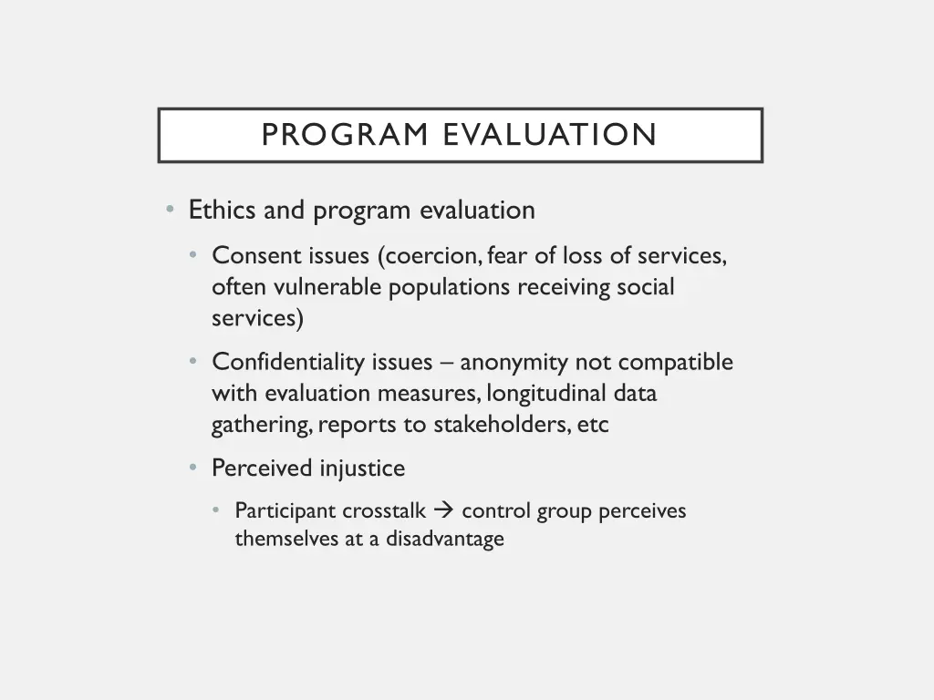 program evaluation 3