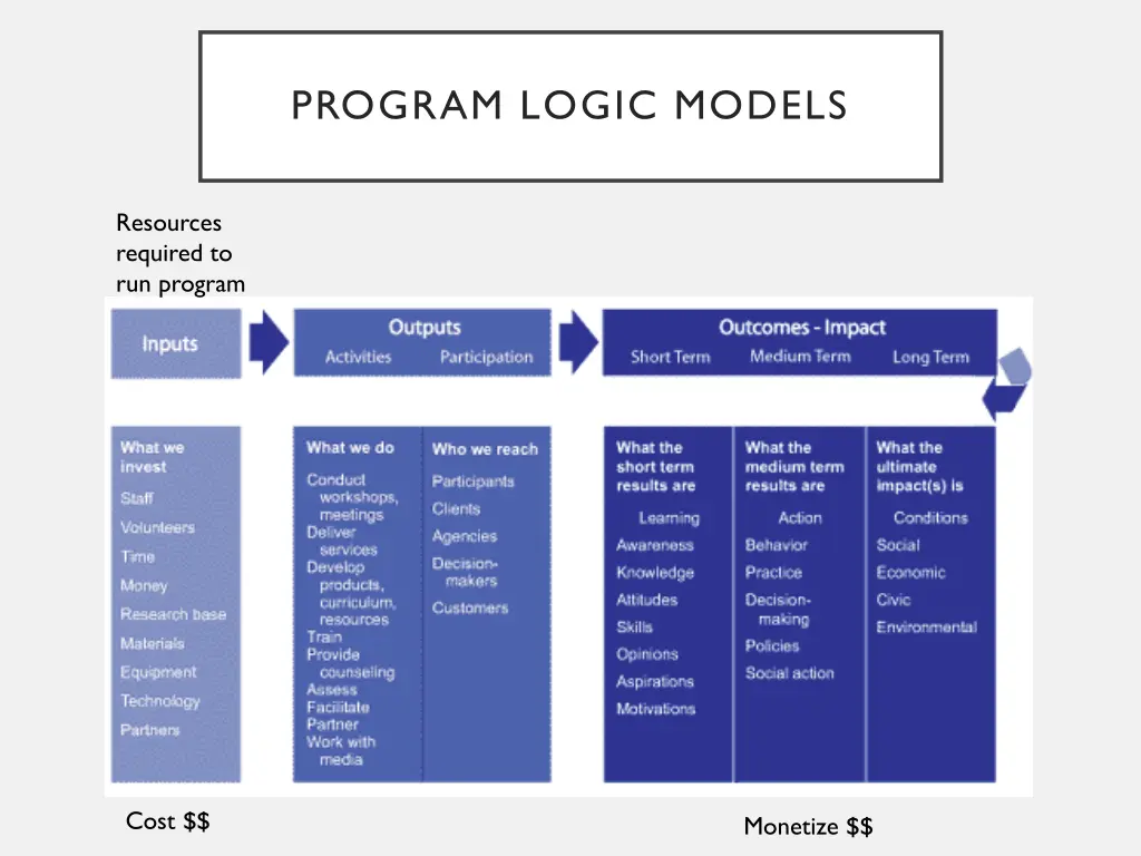 program logic models