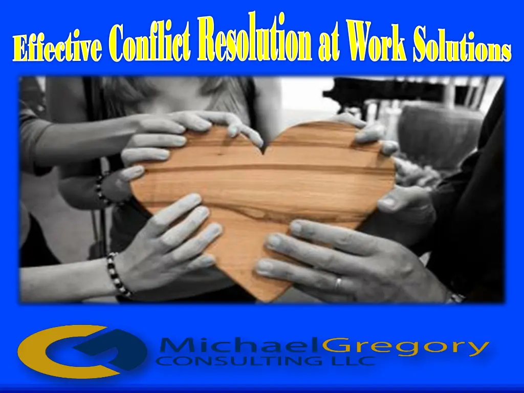 effective conflict resolution at work solutions 2