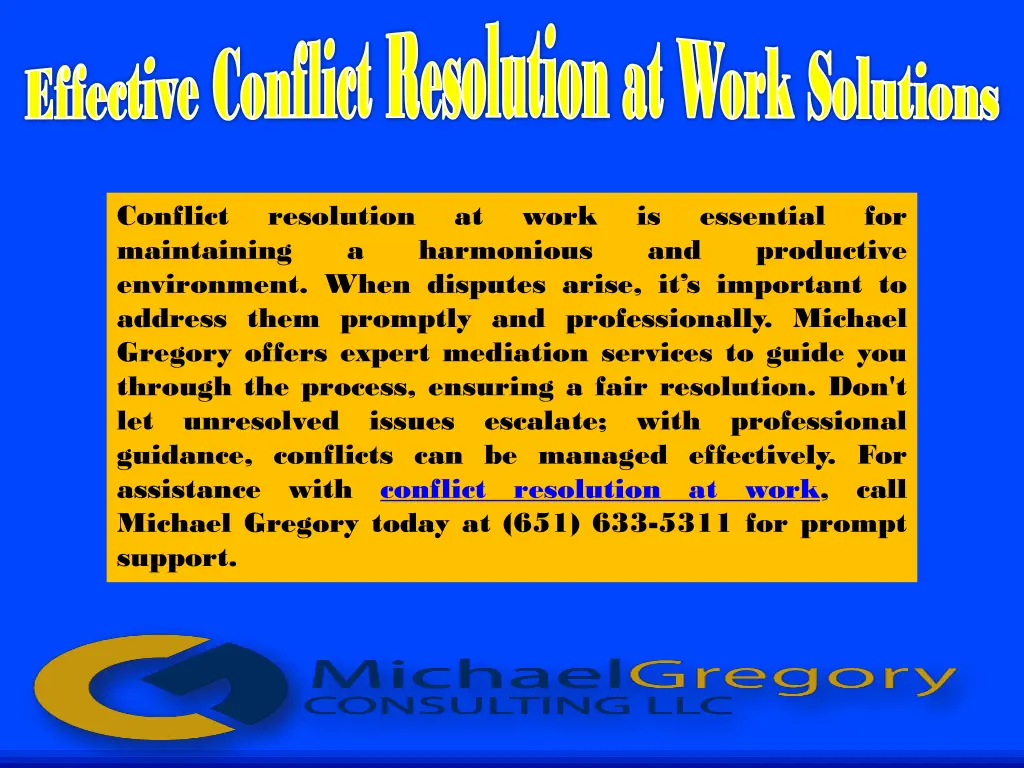 effective conflict resolution at work solutions 3