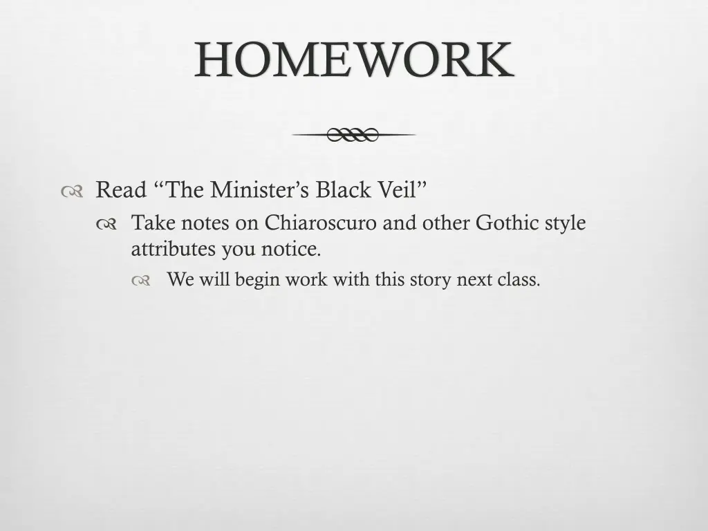 homework