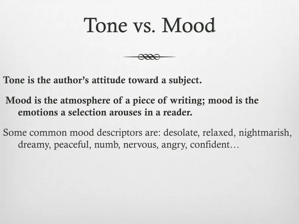 tone vs mood