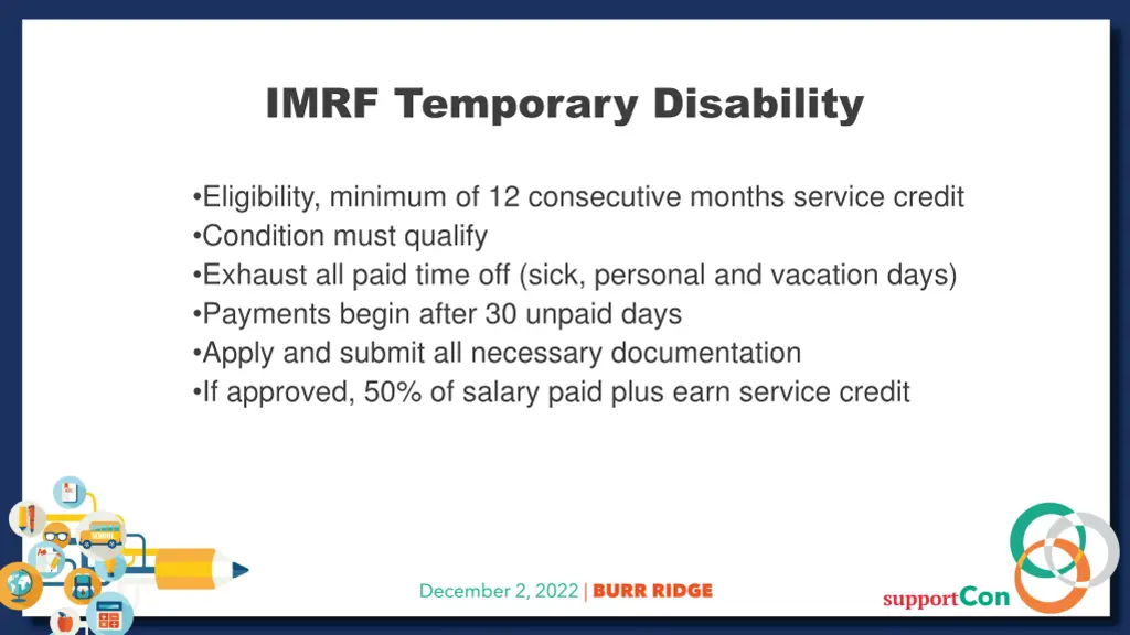 imrf temporary disability