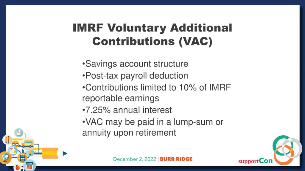 imrf voluntary additional contributions vac