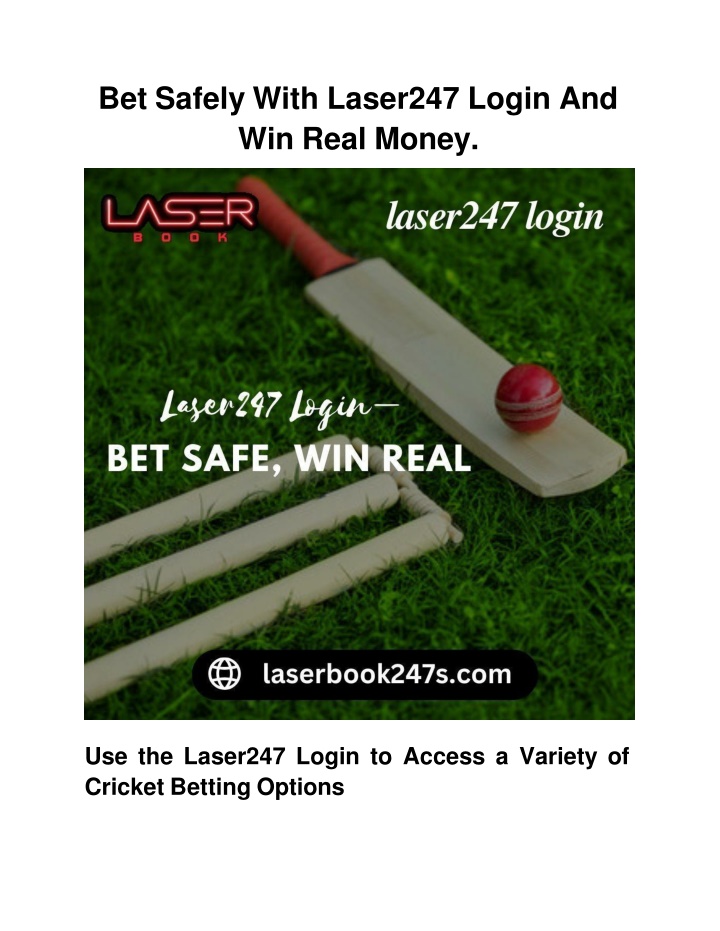 bet safely with laser247 login and win real money