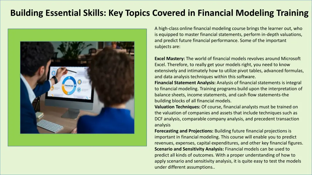 building essential skills key topics covered