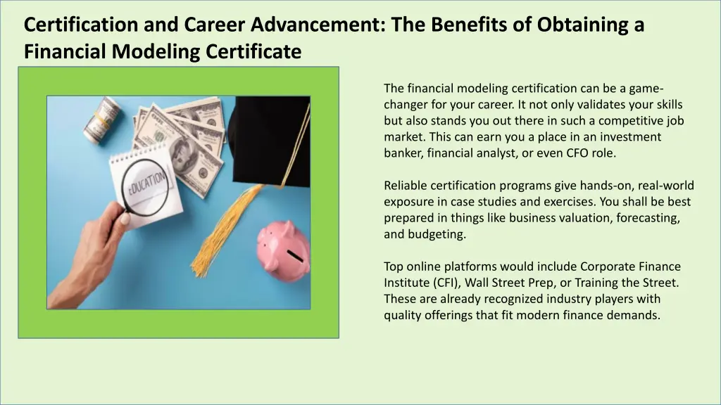 certification and career advancement the benefits