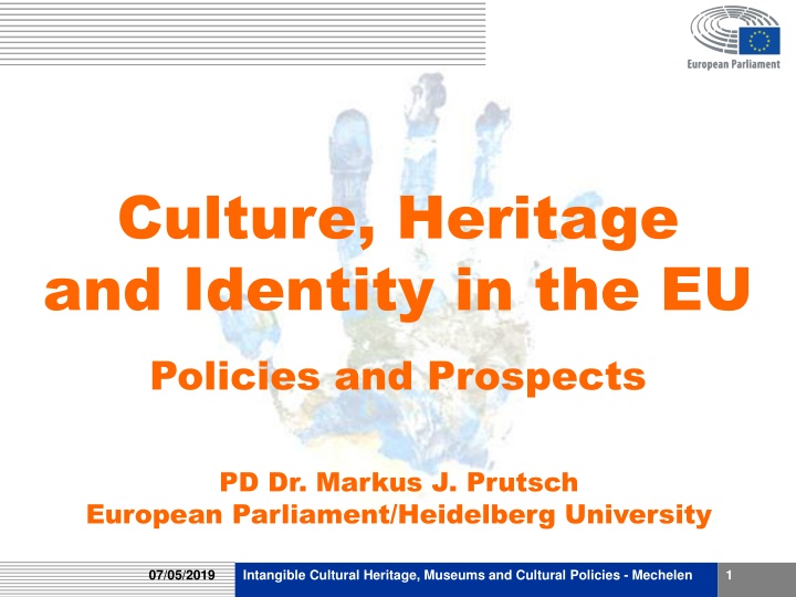 culture heritage and identity in the eu policies