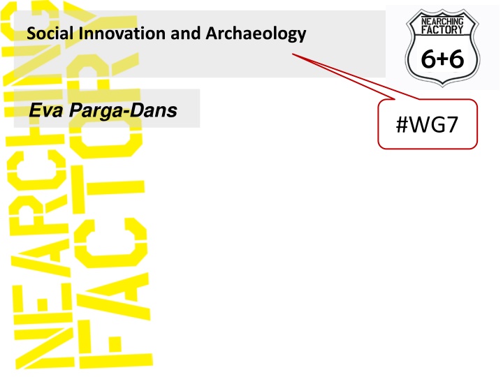 social innovation and archaeology