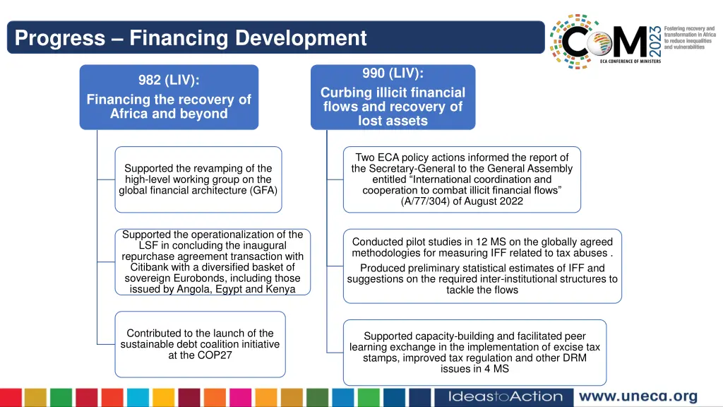 progress financing development