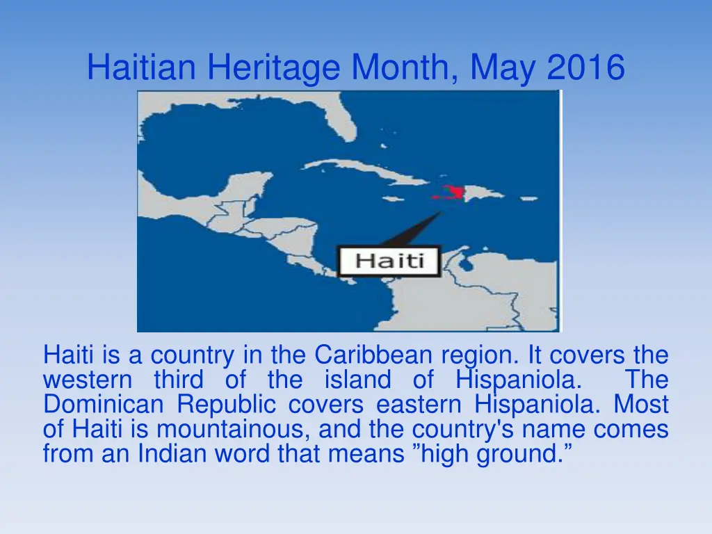 haitian heritage month may 2016 1